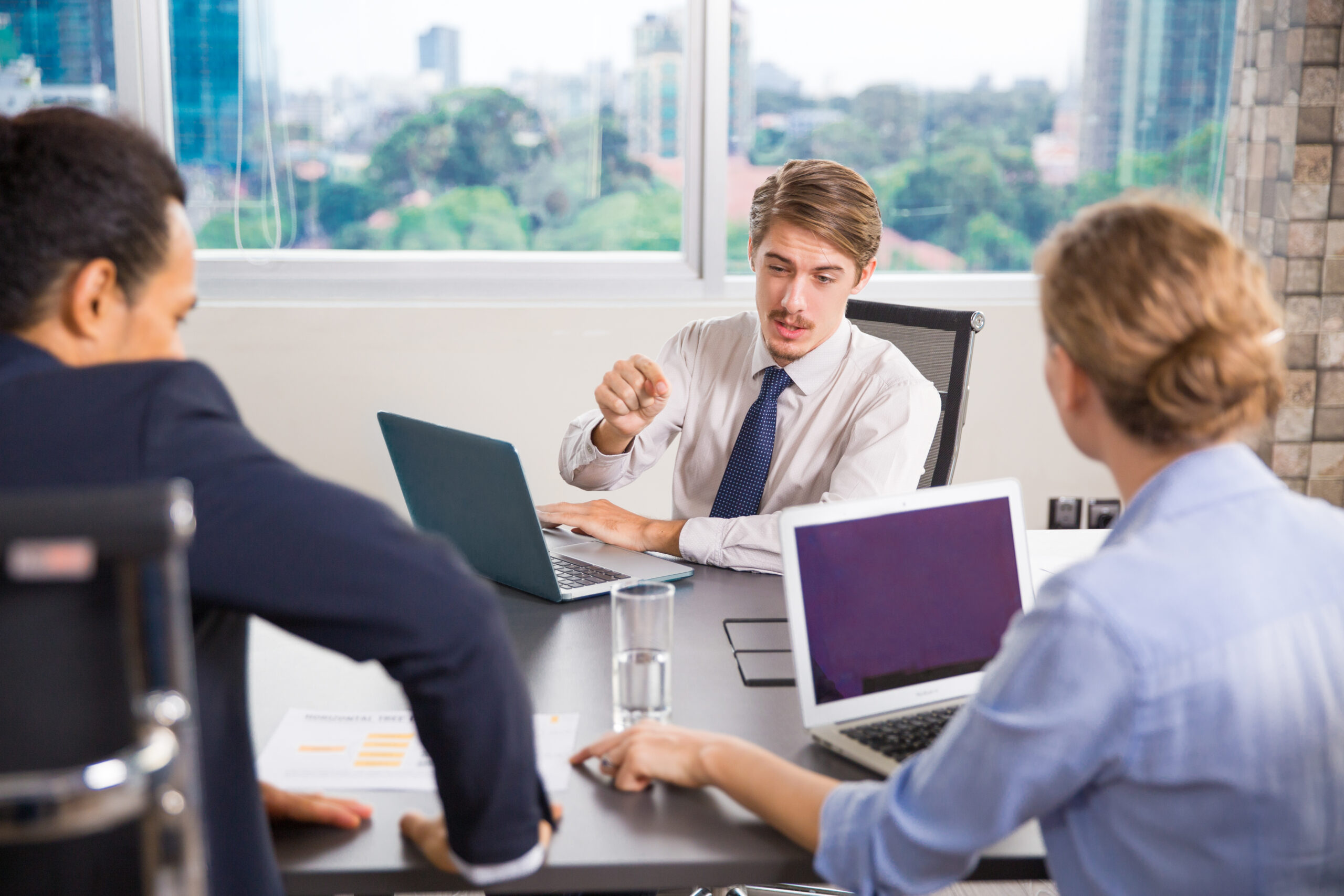 Professional touchpoint networking concept for Executive Search Firm recruitment services.