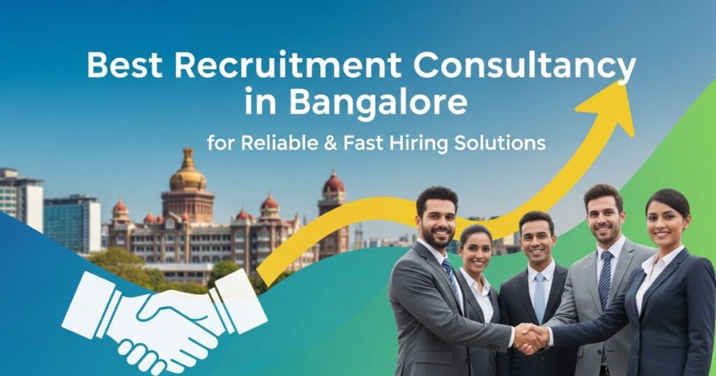 Group of business professionals representing a top Recruitment Consultancy in Bangalore offering hiring solutions