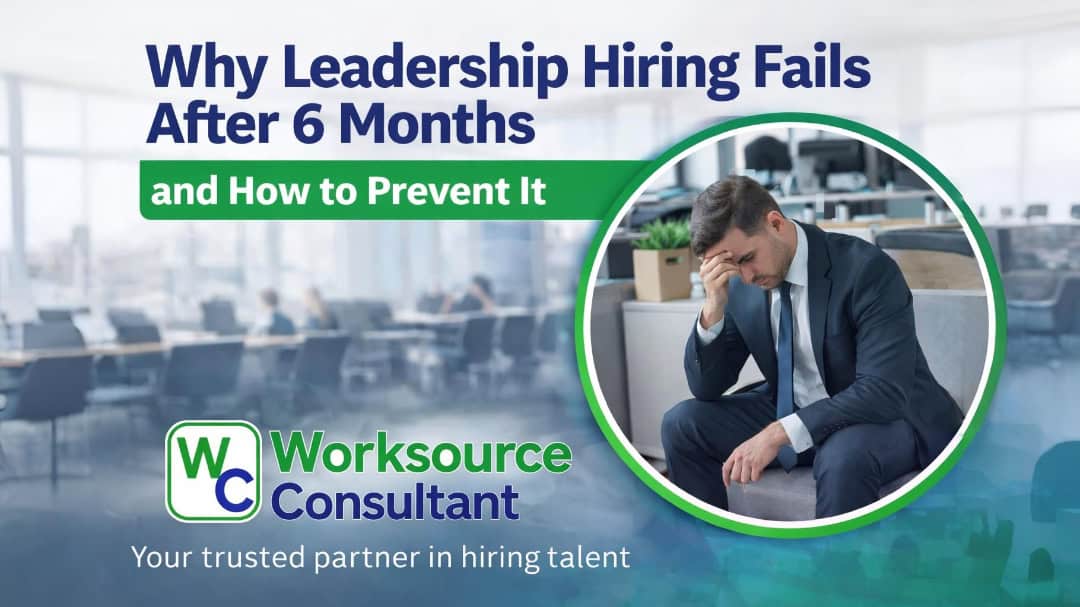 Why Leadership Hiring Fails After 6 Months and How to Prevent It