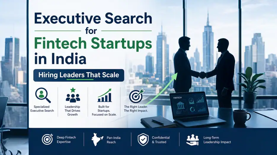executive search for fintech startups in India